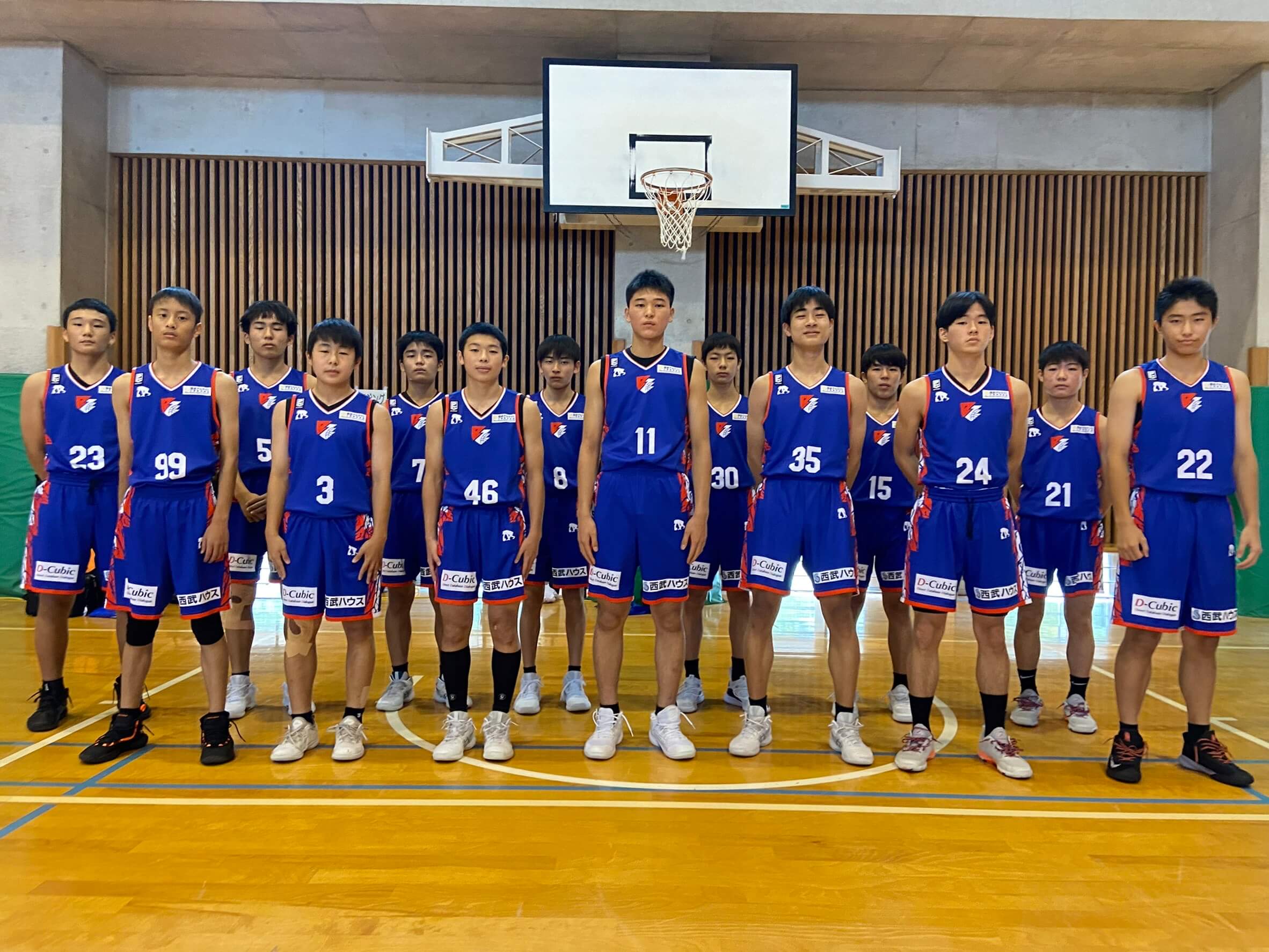 2021年度 第2回福岡県U15バスケットボール選手権大会 決勝進出の